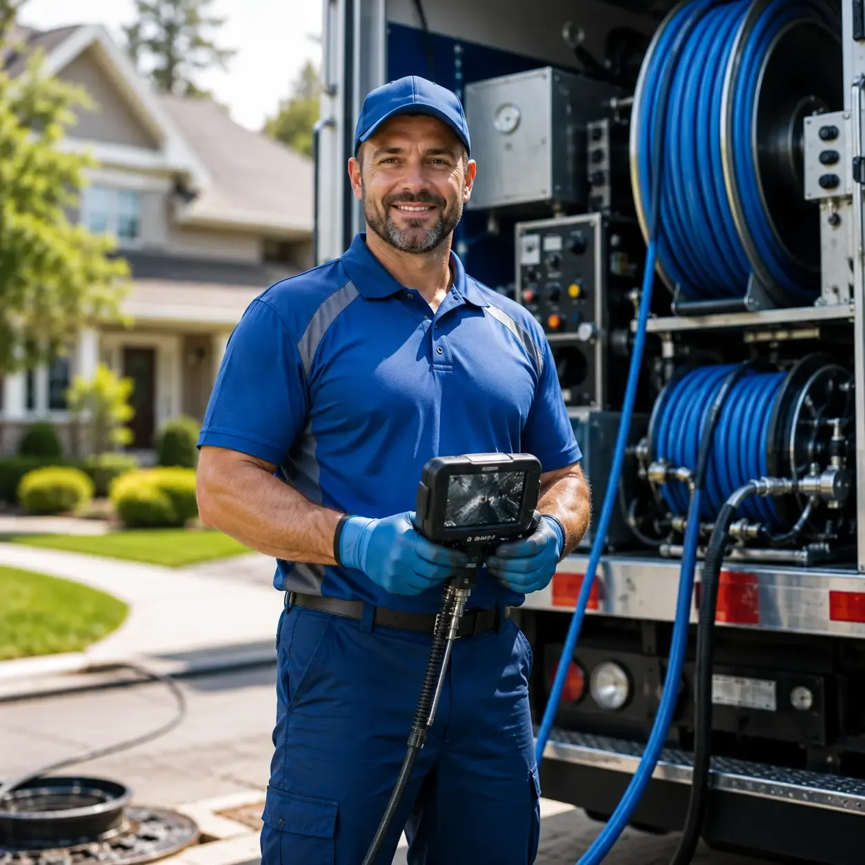 Local outdoor drain cleaning specialists in Weleetka, OK